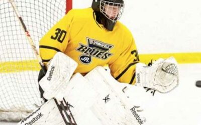 Jr. Blues win goalie duel