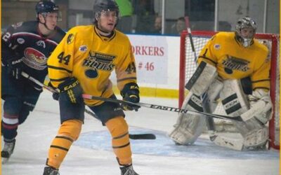 Jr. Blues fall in OT