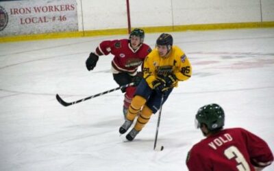 Jr Blues Get 5-2 Win