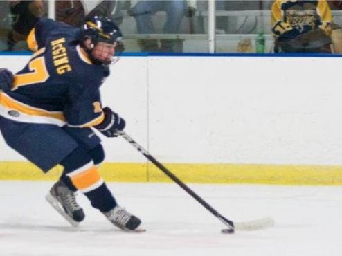 McGing, Chasteen score twice as Jr. Blues beat Jets