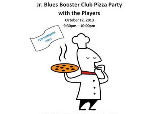 Booster Club Pizza Party