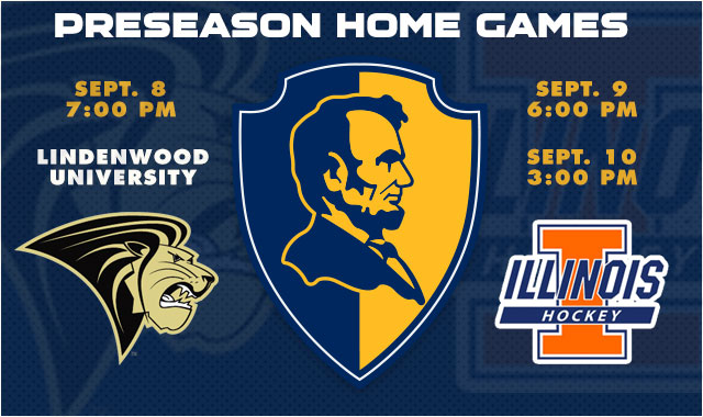 Springfield To Host Lindenwood, U of I-Champaign for Pre-Season Games