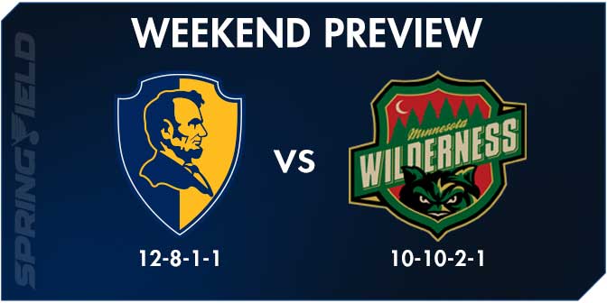 Weekend Preview Vs Minnesota Wilderness