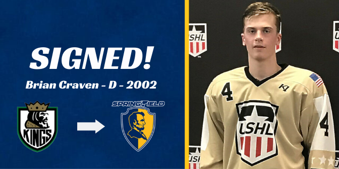 Jr. Blues Sign Brian Craven to Tender