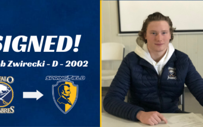 Jr. Blues Sign Zwirecki to Tender