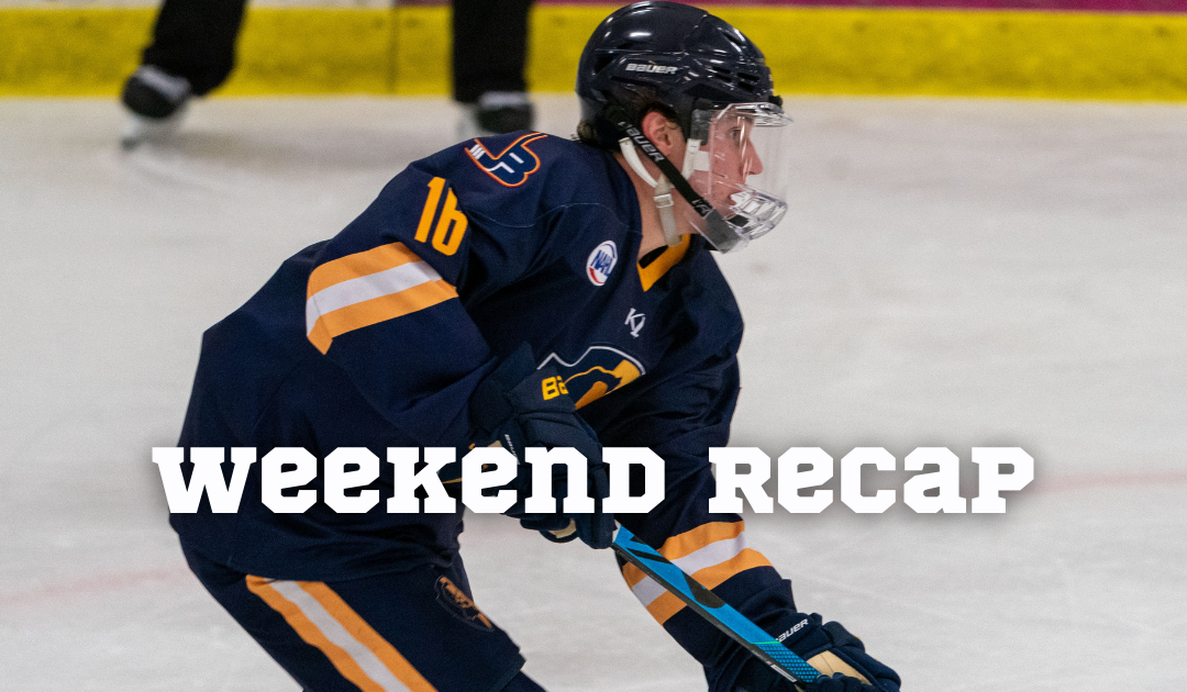Jr. Blues Split with Fairbanks, Remain in 1st Place