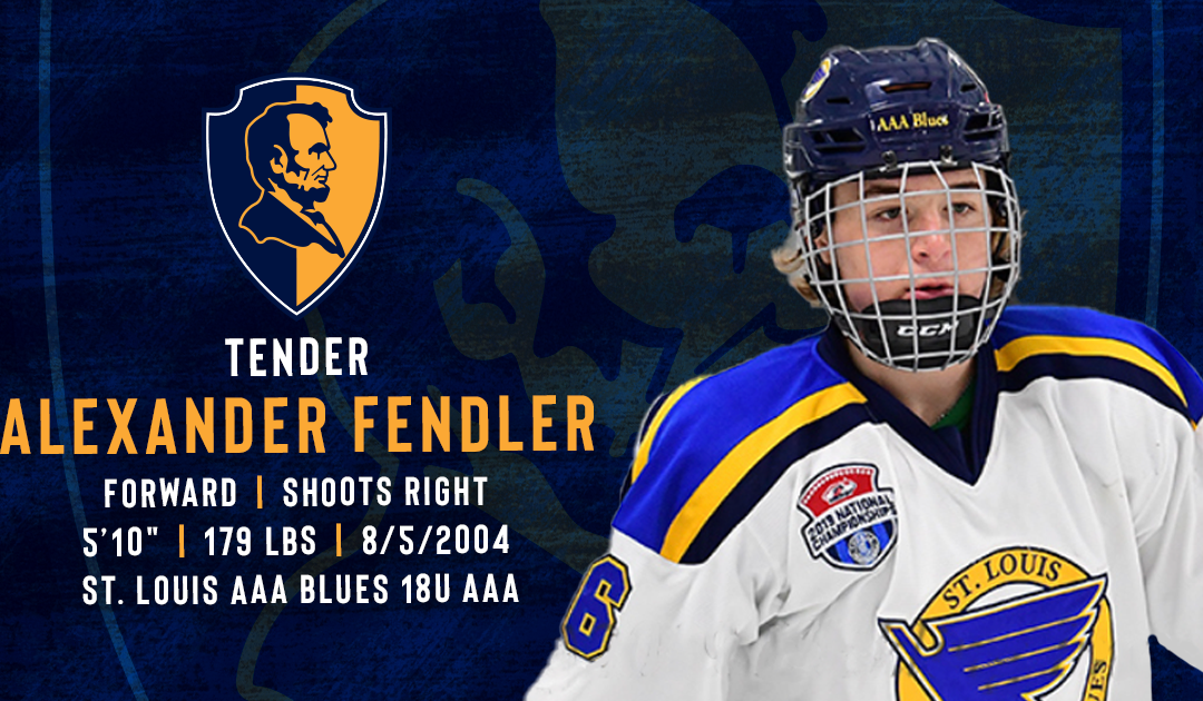 Jr. Blues Sign Fendler to Tender for 2022-23