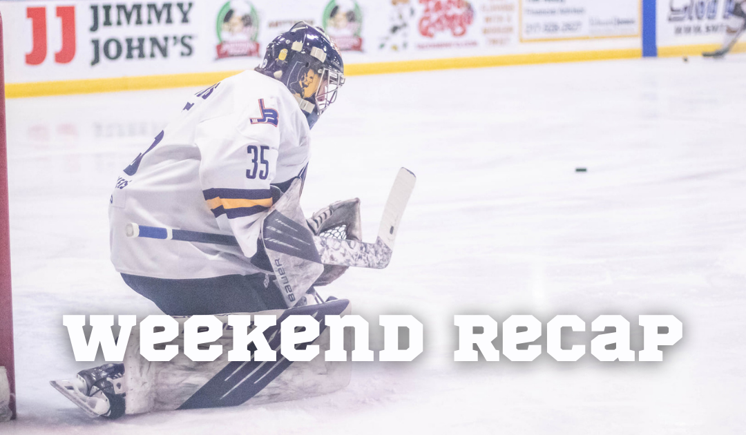 Jr. Blues Sweep Anchorage, Move into 1st Place