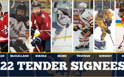 The 2021-22 Jr. Blues Tender Class
