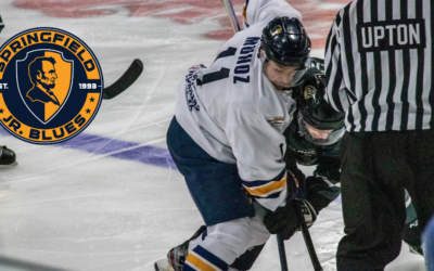 Jr. Blues Split with Bulls in Halloween Showdown
