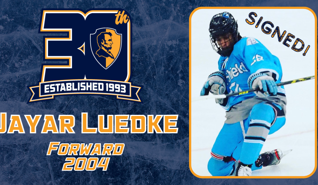 Jr. Blues Sign Jayar Luedke to Tender for 2023-24 Season