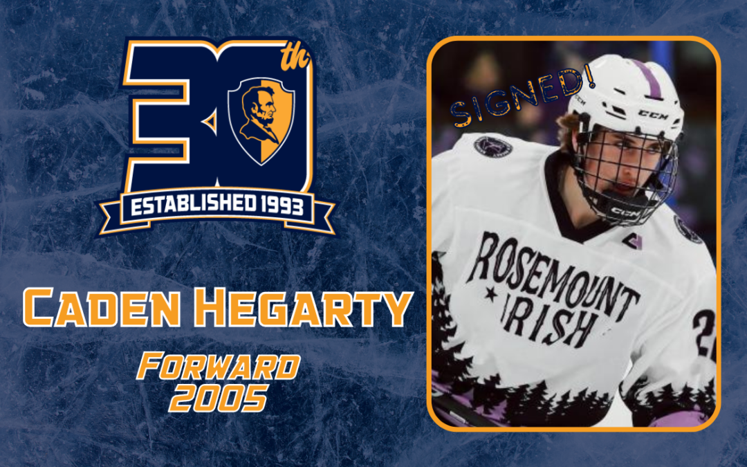 Jr. Blues Sign Caden Hegarty to Tender for 2023-24 Season