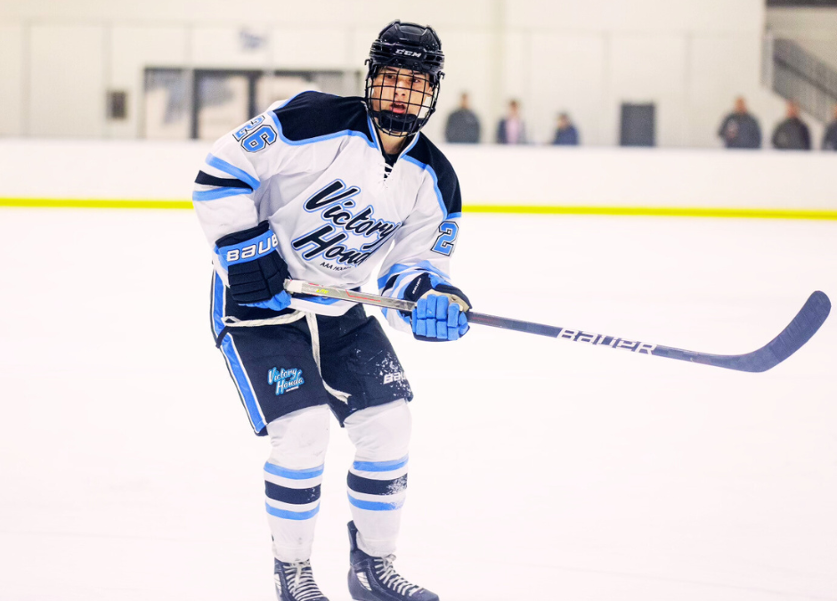 Jr. Blues Tender Aidan Hickok